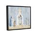 The Holiday Aisle® Nativity Barn Stable Christmas Holiday Rustic Scene Canvas Wall Art by Andi Metz Canvas in Blue | 17 H x 21 W x 1.7 D in | Wayfair