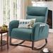 Viv + Rae™ Fenwick Rocking Chair Upholstered | 37 H x 27.5 W x 38.5 D in | Wayfair F694901E21B8416AAC8EAAECD12AB582