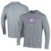 Men's Under Armour Gray Northwestern Wildcats Softball Performance Long Sleeve T-Shirt