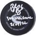 Brock Boeser Vancouver Canucks Autographed Official Game Puck with "300th NHL 2/24/22" Inscription