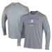 Men's Under Armour Gray Northwestern Wildcats Baseball Performance Long Sleeve T-Shirt