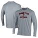 Men's Under Armour Gray Texas Tech Red Raiders Softball Performance Long Sleeve T-Shirt