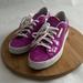 Adidas Shoes | Adidas Womens Out Loud Collection Patent Leather Purple Neon Size 8 | Color: Purple | Size: 8