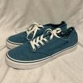 Vans Shoes | Blue/Teal Vans | Color: Blue/White | Size: 10