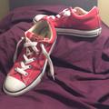 Converse Shoes | Chuck Taylor Slip On Red All Star Converse, Size 4 | Color: Red | Size: 4