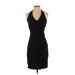 Kenneth Cole New York Casual Dress - Sheath: Black Solid Dresses - Women's Size 5