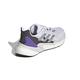 Adidas Damen X9000L3 W Sneaker, FTWR White/Silver met./Purple Rush, 38 EU