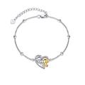 LONAGO Elephant Bracelet 925 Sterling Silver I Love You Forever Cute Animal Bracelet Jewelry for Women