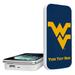 West Virginia Mountaineers Personalized 5000 mAh Solid Design Wireless Powerbank