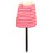 J.Crew Casual Skirt: Pink Stripes Bottoms - Women's Size 2