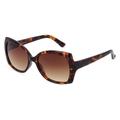 Fielmann OU 023 SUN FA Damen-Sonnenbrille Vollrand Eckig Acetat-Gestell, Havanna