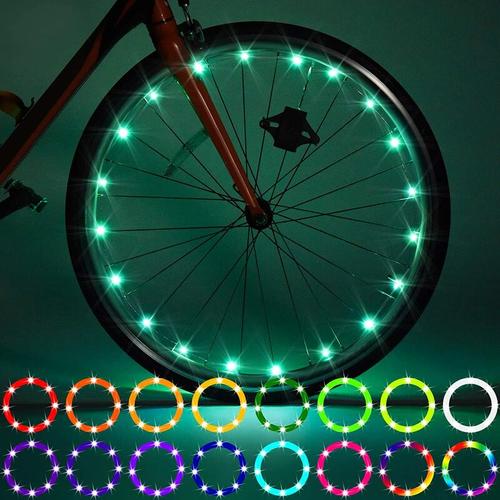Benobby Kids - 1 Packung LED-Fahrradradlicht, ferngesteuertes Fahrradreifen-LED-Licht,