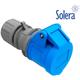 Solera - E3/46003 Base Aerea Cetac 2 p+t Azul 16A Retractilado