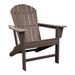 Outdoor Polystyrene Composite Adirondack Chair