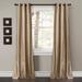 Porch & Den Lapeyrous Velvet Solid Room Darkening Window Curtain Panel Set