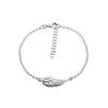 Nenalina Bransoletka Flügel Schutzengel 925 Sterling Silber 18 cm Damen