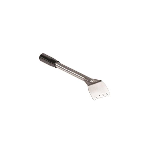 Chefgastro Base 700 Schaber für Grillplatte gerillt BxTxH 320x120x30mm