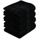 Xelay Bath Sheets 700GSM Extra Large Bath Towels 90cm x140cm | 100% Cotton Quick Dry and Absorbent Luxe Hotel Quality Machine Washable (Black, 4)