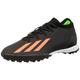 adidas Unisex X Speedportal.3 Turf Boots Sneaker, Core Black/Solar Red/Solar Green, 6 UK