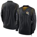 Men's Nike Black New Orleans Saints Sideline Team ID Reversible Pullover Windshirt