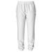 The North Face Women's Half Dome Fleece Sweatpant (Size XXL) Light Grey Heather/White, Cotton,Polyester