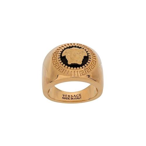 Versace Emaillierter Ring mit Medusa