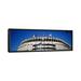 East Urban Home 'Flags in front of a Stadium, Yankee Stadium, New York City, New York' Photographic Print on Canvas in Black/Blue/Gray | Wayfair