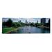 East Urban Home High angle view of a group of people on a paddle boat in a lake, Lincoln Park, Chicago, Illinois | 24 H x 72 W x 2 D in | Wayfair