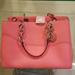 Michael Kors Bags | Host's Pick Michael Kors Md Satchel Leather. Brand New. Nwt. Coral Pink. | Color: Pink | Size: Os