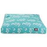 Majestic Pet Products Sea Horse Pillow Polyester in Green/Blue/White | 5 H x 44 W x 36 D in | Wayfair 78899551653