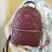 Kate Spade Bags | Cherrywood Mini Convertible Backpack Kate Spade Leather Maroon Burgundy | Color: Red | Size: Os