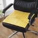 Umber Rea Summer Mahjong Seat Cushion in Yellow | 1 H x 13.7 W x 13.7 D in | Wayfair 02LLQ2379PA18VEZAC