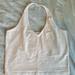 Brandy Melville Tops | Brandy Melville White Halter Top | Color: White | Size: S