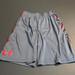Under Armour Bottoms | Boys Under Armour Combine Microfiber Shorts, Size Ysm | Color: Gray/Red | Size: Ysm