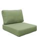 Highland Dunes 2 Piece Indoor/Outdoor Cushion Cover Set Acrylic in Green/Gray/Blue | 13.5" H x 28" W | Wayfair 252E17C5F10B42D0AFB5961226E11421