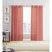 Latitude Run® Daryoosh Solid Semi-Sheer Grommet Curtain Panels Polyester in Orange/Brown | 96 H in | Wayfair 6BD9A1D3B17446EB8A7B3A0E559FBEB5