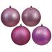 The Holiday Aisle® Holiday Décor Ball Ornament Plastic in Indigo | 6" H x 6" W x 6" D | Wayfair 9459318C0D5147A7B209203287C5560A