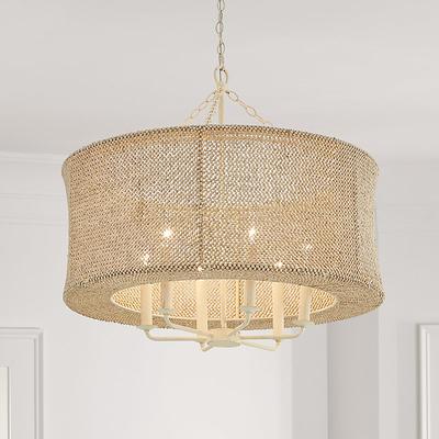 Koko Bead 6-Light Chandelier - Ballard Designs