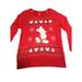Disney Sweaters | Disney Mickey Mouse Christmas Red & White Sweater Women’s Size M | Color: Red | Size: M