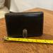 Coach Bags | Coach Vintage Black Leather Card Id Wallet | Color: Black | Size: Os