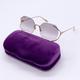 Gucci Accessories | New Gg0651s 004 New Gucci Sunglasses Gg0651s Purple Women’s Eyewear Gucci | Color: Gold/Purple | Size: Os