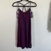 Athleta Dresses | Athleta Dress With Attached Bra 38 B/C Plum Color | Color: Purple | Size: S