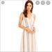 Anthropologie Dresses | Anthro Boho Maxi Dress New By Astr The Label, Millie Floral Dress Ivory Print | Color: Cream/Pink | Size: M