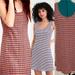 American Eagle Outfitters Dresses | American Eagle Ribbed Cotton Knit Tank Dress | Color: Blue/Pink | Size: S