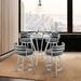 Orren Ellis Naomi & Roman Counter Height Dining Set Metal | 36 H x 36 W x 36 D in | Wayfair F1A8E35B11FB4668A5DCD88F9BB5EB3C