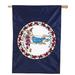 Evergreen Enterprises, Inc Virginia State 2-Sided Nylon 44 x 28 in. House Flag in Blue/Red/White | 44 H x 28 W in | Wayfair 10364