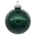 The Holiday Aisle® Clear w/ Glitter Interior Solid Ball Ornament Plastic in Green | 3 H x 3 W x 3 D in | Wayfair FC29B54D18A8415C99DE1A5C90714615