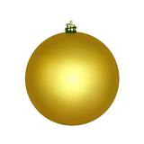 The Holiday Aisle® Holiday Décor Ball Ornament Plastic in Gray/Yellow | 12 H x 12 W x 12 D in | Wayfair B8655E491F5E4846B6503EFD72CECF2B