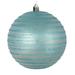The Holiday Aisle® Candy Finish Striped Ball Ornament Plastic in Blue | 4 H x 4 W x 4 D in | Wayfair 9E779BCB201C4A28B8F15656E51EB572