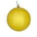 The Holiday Aisle® Holiday Décor Ball Ornament Plastic in Yellow | 8 H x 8 W x 8 D in | Wayfair 76C91ED910EA4C07ABE41341BE48751F